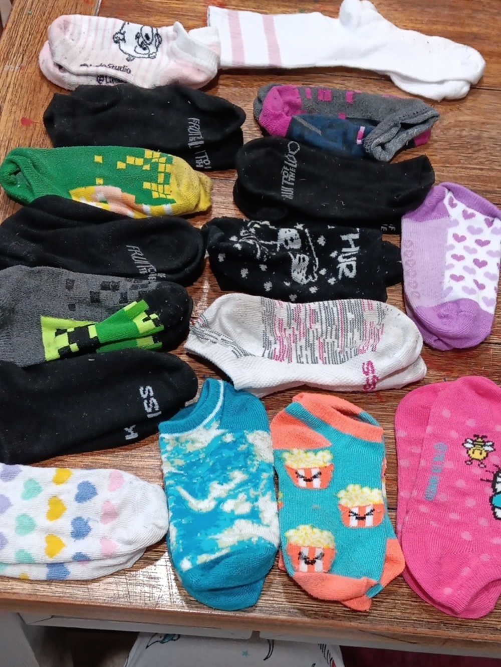 Assorted Girl’s No-Show Socks - Multi Color Pack